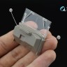 Quinta studio QD+35066 U.S. Diamond T 968A Cargo truck (open cab)(Mirror Models) (с 3D-печатными деталями) 1/35