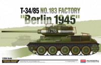 Academy 13295 T-34/85 No.183 Factory "Berlin 1945" 1/35