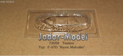 Rob Taurus 72059 P-47 D &quot;Razor.Malcolm&quot; Canopy 1/72