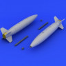 Eduard 648221 Mk.84 bombs retarded fin 1/48