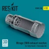 Reskit U32156 Mirage 2000 exhaust nozzle (KITTYH/ZIMI) 1/32