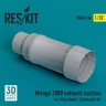 Reskit U32156 Mirage 2000 exhaust nozzle (KITTYH/ZIMI) 1/32