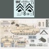 Echelon FD D356025 M1A1s in ODS (tanks of 3-67 Armor "Tiger Brigade") 1/35