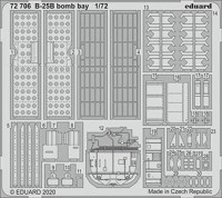 Eduard 72706 SET B-25B bomb bay (AIRF)