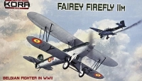 Kora Model PK72159 Fairey Firefly IIM Belgian Fighter WWII 1/72