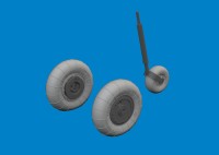 Eduard 632206 BRASSIN Bf 109K-4 wheels (KOTARE) 1/32