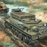 UM 389 Recovery tractor based on T-34 tank 1/72