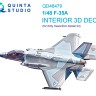 Quinta studio QD48479 F-35A (Kitty Hawk/Zimi Model) 1/48