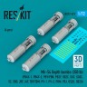 Reskit 72573 Mk-54 Depth bombs (350 lb) (4 pcs.) 1/72