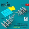Reskit U48550 Mi-8 Hip weapon mount.fr.w/ BD3-57KrV (late) 1/48