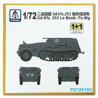 S-Model PS720163 Sd.Kfz.253 Le Beob. Pz.Wg 1/72