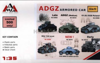 AMG 35514 Бронеавтомобиль ADGZ (набор 6 в 1) 1/35
