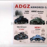 AMG 35514 Бронеавтомобиль ADGZ (набор 6 в 1) 1/35