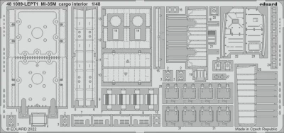 Eduard 481089 SET Mi-35M cargo interior (ZVE) 1/48