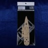 Mk1 Design MD-70016 Bismark/Bismarck German Battleship Wooden Deck 1/700