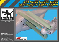 BlackDog A72040 V-22 Osprey propeller blades (HAS) 1/72