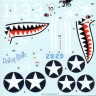 Barracuda Studios BC-32007 Curtiss P-40K Warhawks Pt 1 (3) 246040 White 13 64thFS, 57thFG Lt R.Johnson 'Jay' Tunisia 1943 1/32