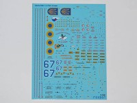 Foxbot Decals FBOT48067 Sukhoi Su-27UBM, Ukranian Air Forces, digital camouflage 1/48