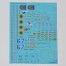 Foxbot Decals FBOT48067 Sukhoi Su-27UBM, Ukranian Air Forces, digital camouflage 1/48