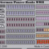 Eduard TP520 German Panzer Ranks WWII