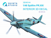 Quinta Studio QD48144 Spitfire PR.XIX (Airfix) 1/48