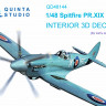Quinta Studio QD48144 Spitfire PR.XIX (Airfix) 1/48