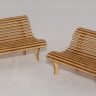 Plus model 402 Spa benches 1:35