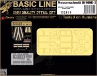 HGW 132849 Bf 109E-3 (DRAG/CYBERH.) BASIC LINE 1/32