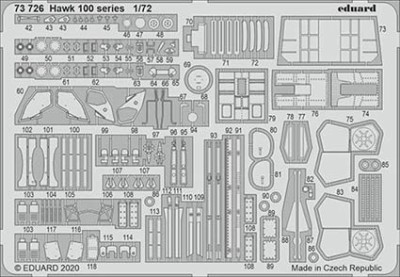 Eduard 73726 SET Hawk 100 series (AIRF)