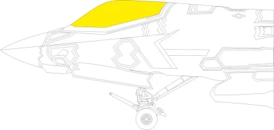 Eduard JX298 Mask F-35C TFace (TRUMP) 1/32