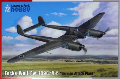 Special Hobby SH72432 Focke Wulf Fw 189C/V-6 'German Attack Plane' 1/72
