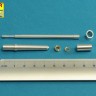 Aber 35 L-255 Israeli 105 mm M-68 tank barrel for TIRAN 4 SHARIR (designed to be used with MiniArt kits) 1/35