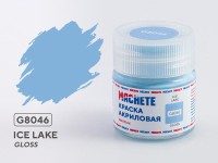 Machete G8046 Краска акриловая Ice Lake (Голубое озеро, глянцевый) 10 мл.