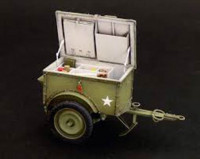 Plus model 538 1/35 US Telephone trailer K-38 (resin, PE & decal)