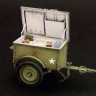 Plus model 538 1/35 US Telephone trailer K-38 (resin, PE & decal)