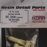 Kora Model D72126 German bombs SC 250 w/ Dinort-St?¤be (2 pcs.) 1/72