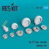 Reskit RS72-0256 Su-27 late version wheels set late 1/72