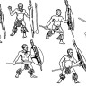 НАТ 8316 Unmarried Zulu warriors (60 figures/box) 1/72