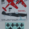 Kora Model CSD7271 Messerschmitt Bf-109E Ski - Conv.set & decal 1/72