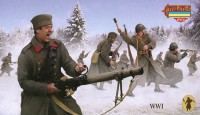 Strelets STRM126 Serbian Infantry in Winter Uniform (WWI) 1/72