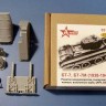 A-resin 35124 БТ-7, БТ-7М (1938-1940) Решетки пылеулавливатель, жалюзи, выхлопные трубы (АРК,ВЭ,Тамия) 3-D PRINT 1/35