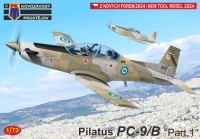 Kovozavody Prostejov 72470 Pilatus PC-9/B 'Part 1' (3x camo) 1/72