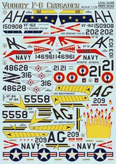 Print Scale 72-095 F-8 Crusader 1/72