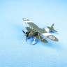 Metallic Details MDR14433 Fiat CR.42 3D-printed with etched parts and decals 1/144