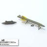 Armory ARACA7244D Kh-25MR (AS-10b Karen ) + APU-68 launcher rail + Delta-NG2 1/72
