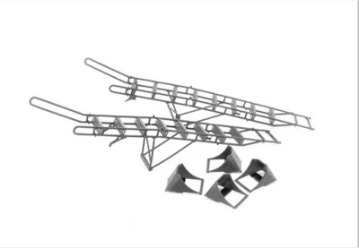 Lp Models 48034 Su-27 late Ladder+Chocks Set+Service Ladder 1/48