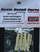 Kora Model DS72130 Soviet machineguns DYEGTYARYEV DA (WWII) 1/72