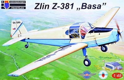 Kovozavody Prostejov 48010 Zlin Z-381 'Basa' (2x CZ, Belgium, Swiss) 1/48