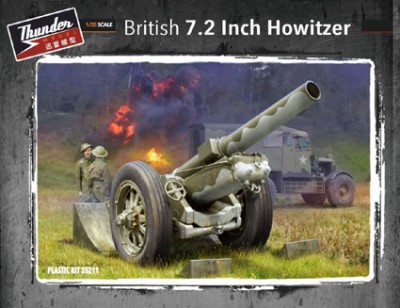 Thunder model TM35211 British 7.2 inch howitzer 1/35