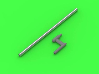Master AM-32-117 1/32 US WWII Pitot Tube 'L-Shape' type